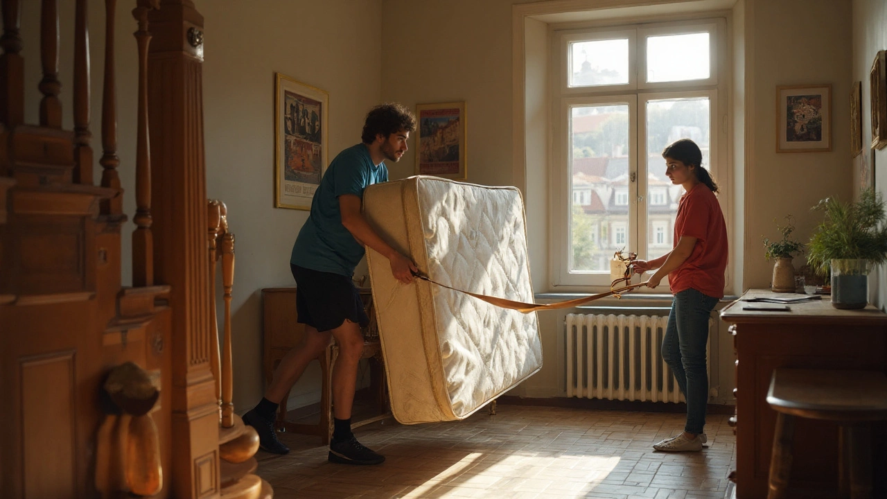 Jak snadno převést matraci při stěhování nebo přestavbě