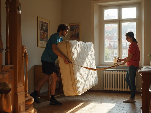 Jak snadno převést matraci při stěhování nebo přestavbě