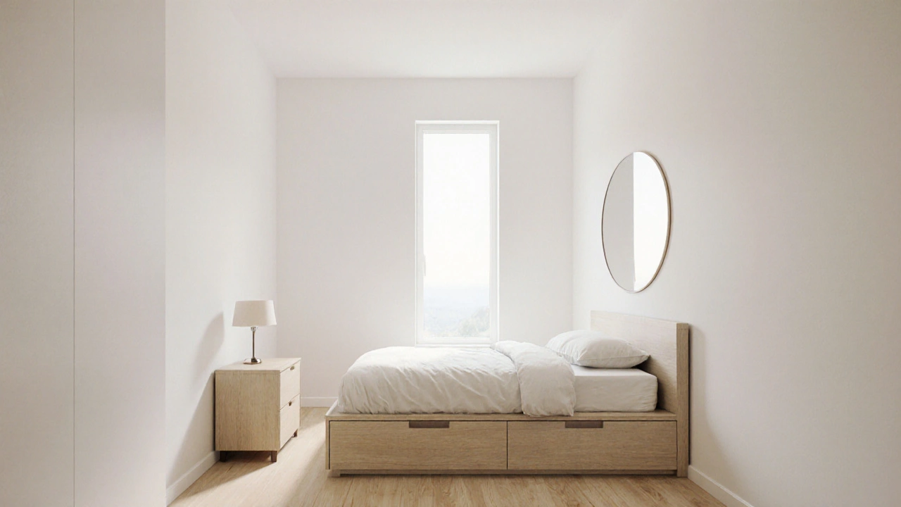 Singlové ložnice: praktické řešení pro malý byt