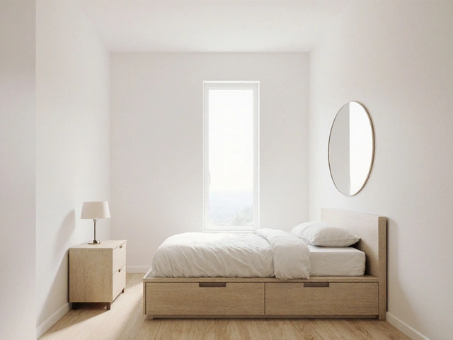 Singlové ložnice: praktické řešení pro malý byt