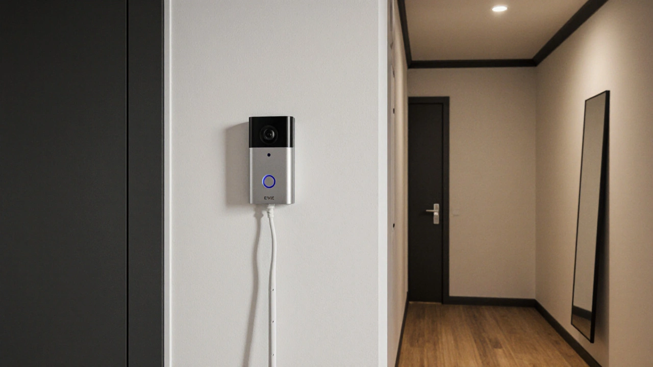 Domovní zvonek a interkom: jak esteticky nainstalovat v hale