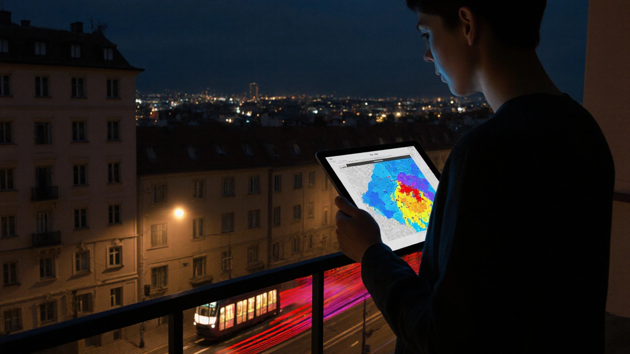 Hlukové mapy a bydlení: Jak číst data při výběru lokality v ČR