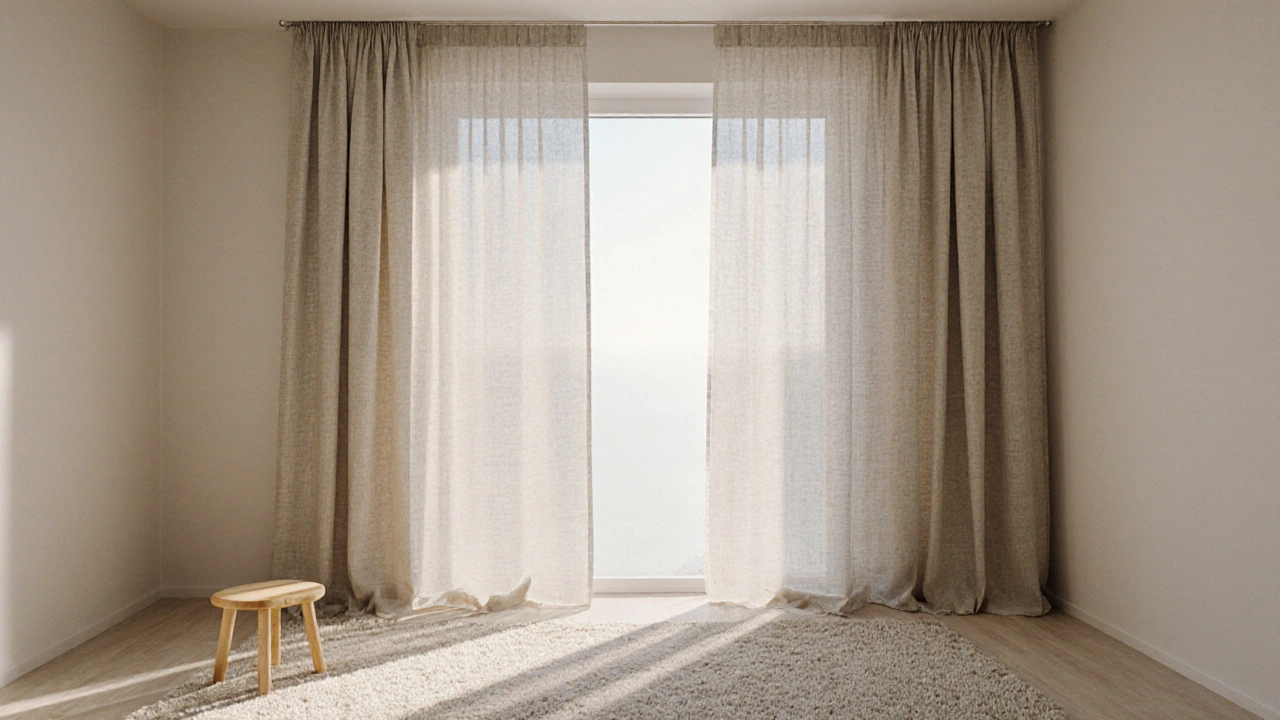 Minimalistické textilie: čisté plochy a jednobarevnost jako klíč k klidnému interiéru