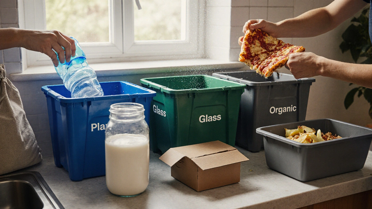 Odpadové hospodářství v domácnosti: jak třídit a redukovat odpad podle nové legislativy 2025