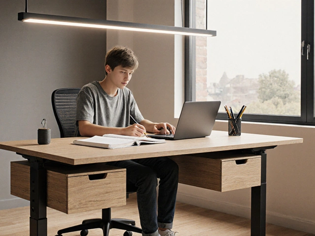 Kout pro teenagera: jak vybrat ideální pracovní stůl a LED osvětlení