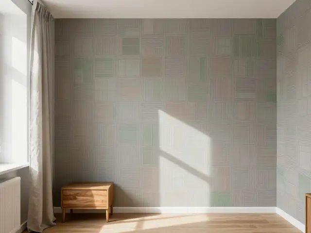Moderní tapety: geometrie a minimalismus - jak vybrat a nainstalovat