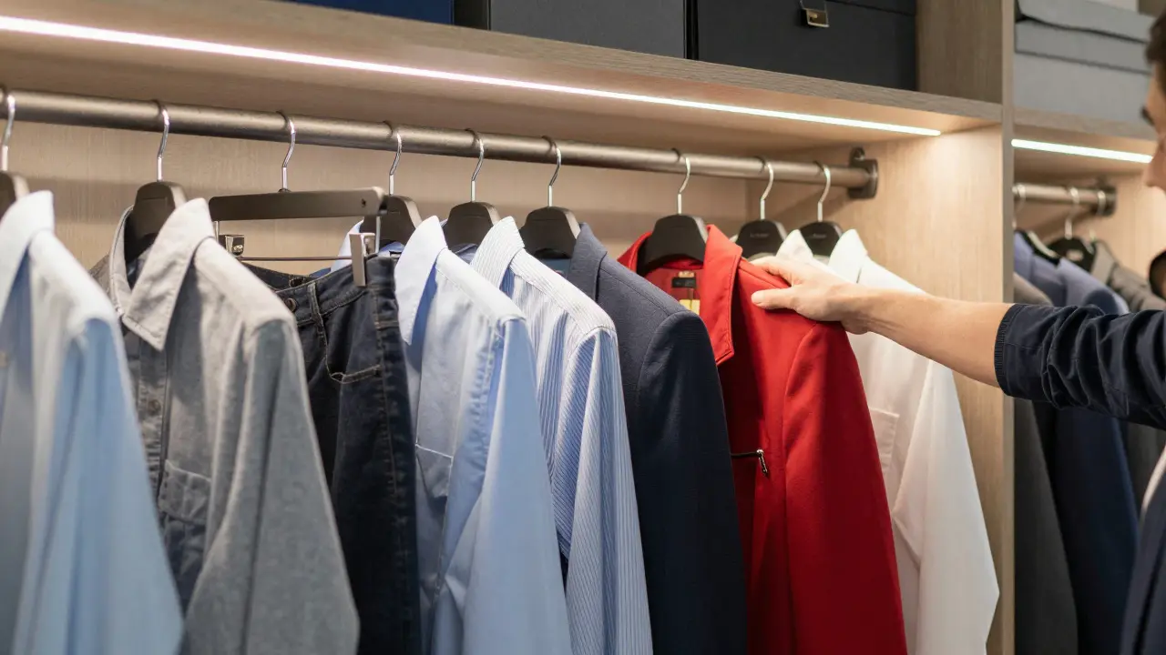 Osvětlení šatny v ložnici: praktická řešení pro každodenní pohodlí