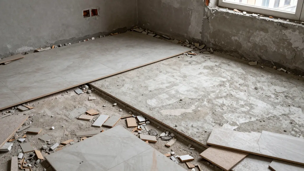 Podlahy při rekonstrukci: Jak vyřešit nivelaci a správnou skladbu vrstev