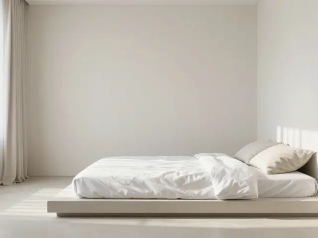 Minimalistická ložnice: Jak dosáhnout klidu a prostoru v interiéru