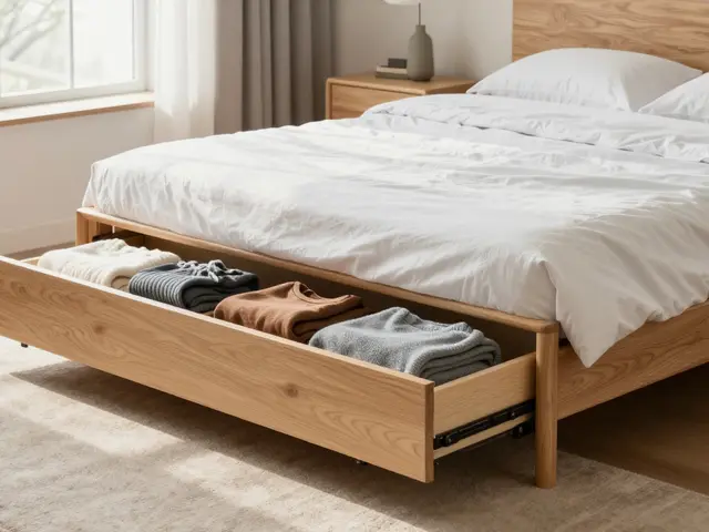 Zásuvky v posteli: Jak využít každý centimetr pod matrací