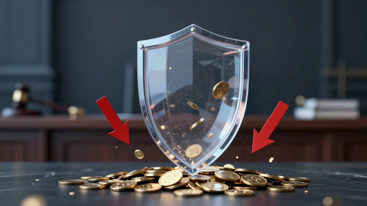 Symbolická ochrana finančních prostředků právní klauzulí před riziky