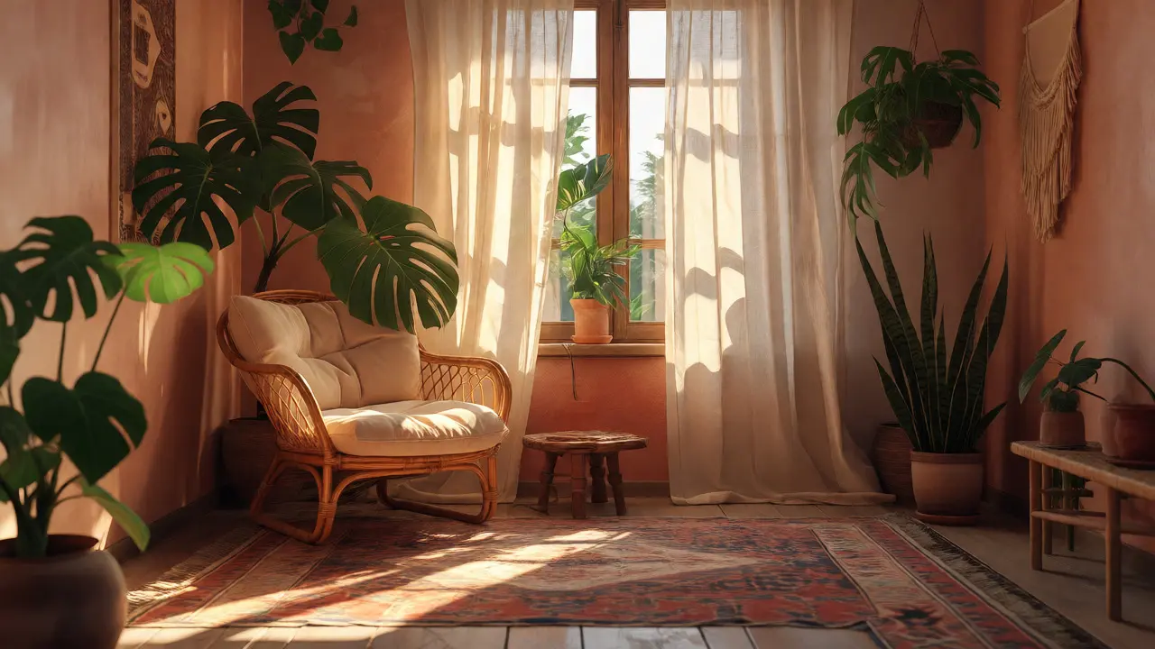 Boho styl v interiéru: Jak vytvořit útulný a kreativní domov