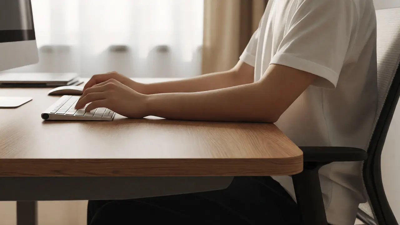 Jak vybrat správný rozměr stolu do pracovny: Průvodce ergonomií