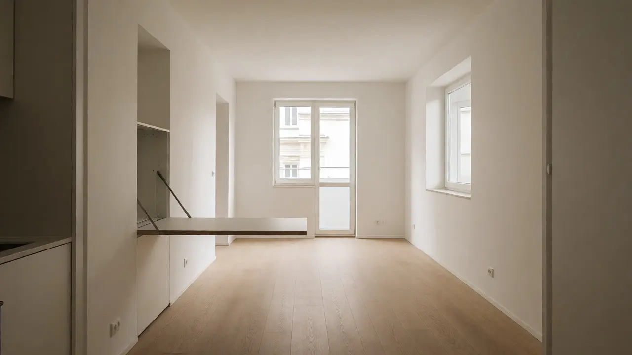 Minimalistický nábytek pro malé byty: Jak zařídit 35 m² s maximem funkčnosti